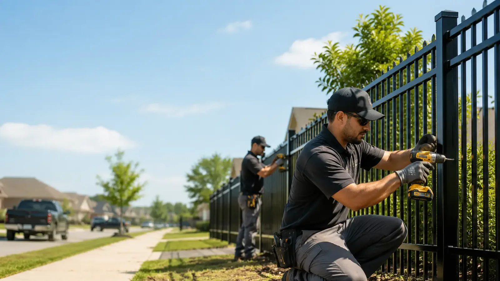 Metal Fence Installation in Victor, CA